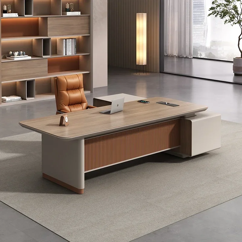 Office Furniture luxury Modern 200 240 260 cm Computer desk Motion desk Room desks office table 240 320 cm filing cabinet