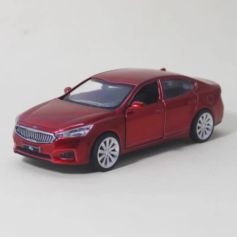 

Модель мини-автомобиля из сплава, 1:43, KIA K7, литой металлический игрушечный автомобиль, модель высокой миниатюрной коллекции в масштабе, подарок для детей