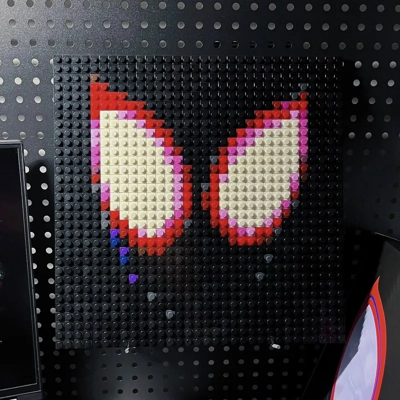 Pixel Art Building Blocks Spider Man Into The Spider Verse Miles Morales Mosaic Wall Art Home Decoration For Adult Collectors