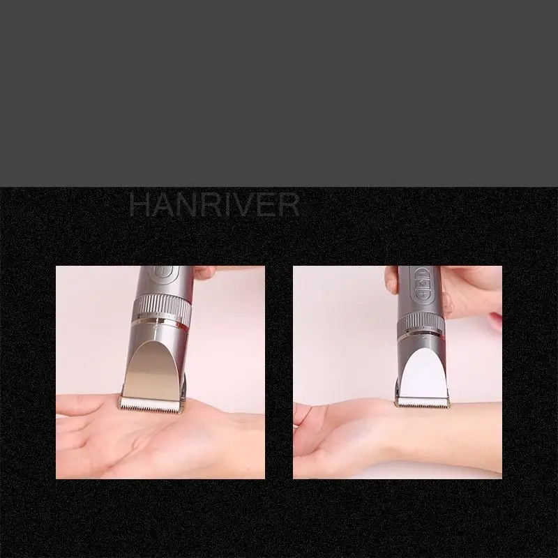 مجموعة ماكينة قص الشعر الكهربائية ماكينة قص الشعر القابلة لإعادة الشحن عبر USB ماكينة حلاقة منزلية مقاومة للماء ماكينة قص الشعر الاحترافية المنزلية