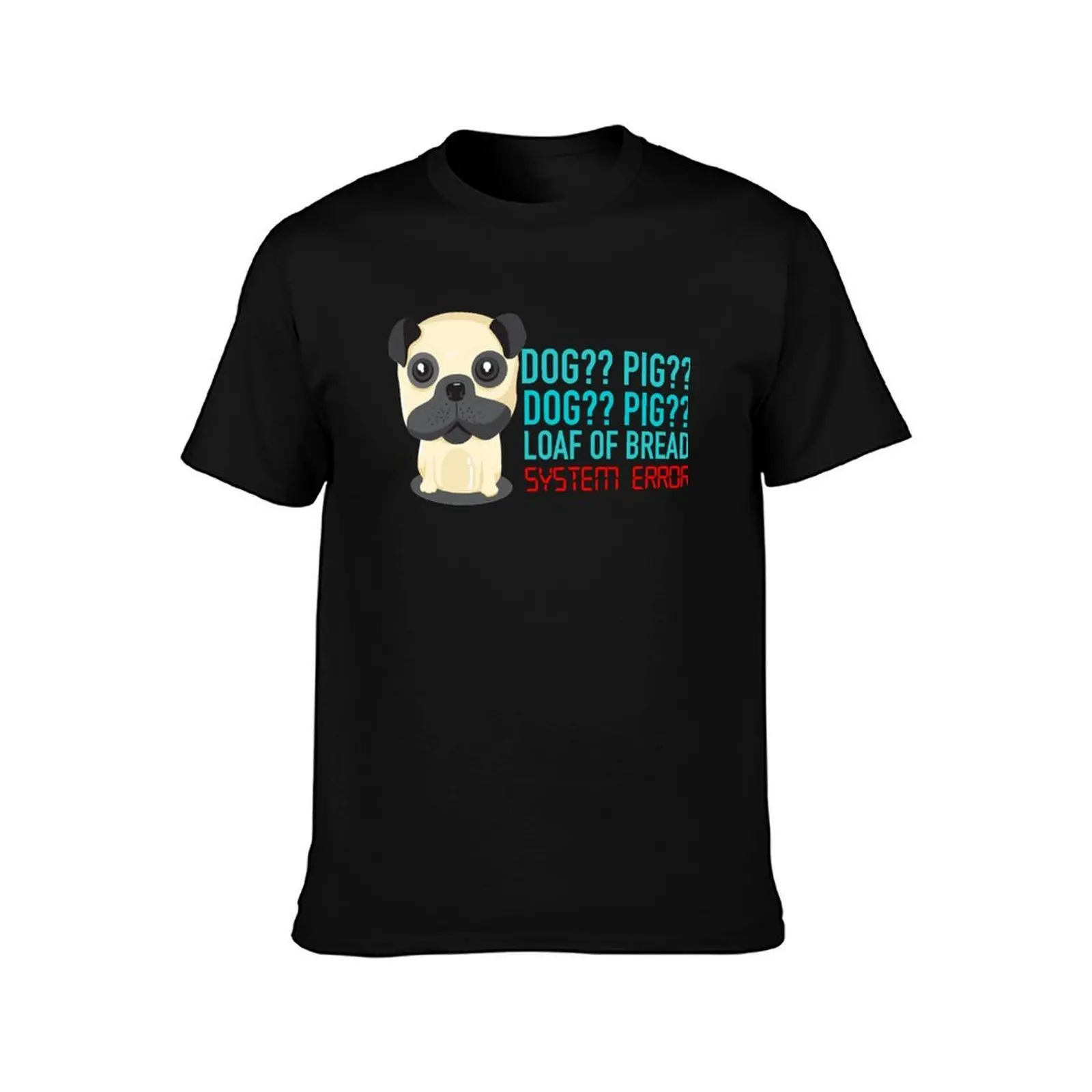 Gifts Men Dog Pig Captcha The Mitchells YouThe MachinesGraphic For Fan T-Shirt Casual Lightweight Short Sleeve Top T-Shirt