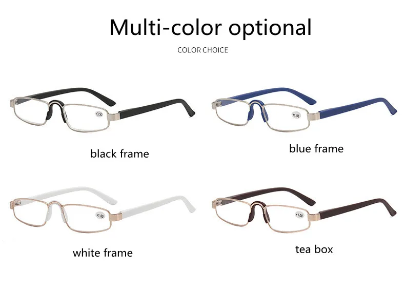 Kann Blume Neue Mode Lesebrille Männer Hohe Qualität Brillen Rahmen Optische Klare Linsen – Detail 3