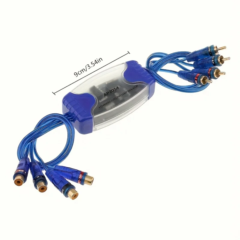 4Channel Car AudioRCANoise filter，50WStereo amplifier，With ground loop isolation and current signal elimination functions，Suitab