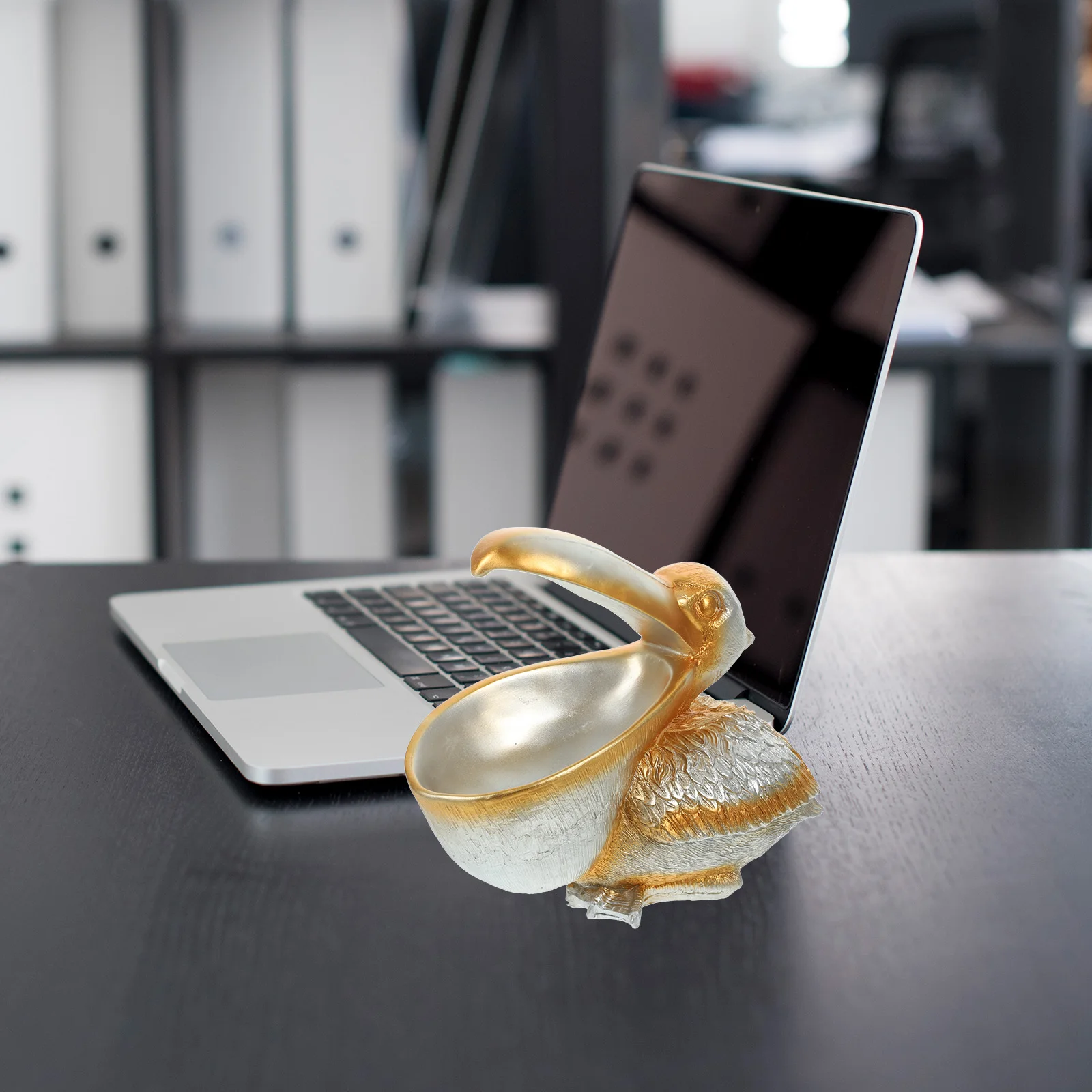 

Key Storage nament Resin Bird Craft Statue Shaped Holder Desktop Accessory ganizer Trinkets Box Office Porch Table Decor