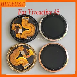 LCD Screen Display For Garmin Vivoactive 4S smart Watch LCD screen Golden/Gray/silver/Rose Gold Repair Replacement Parts
