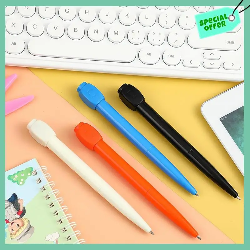 A95Q-4 Pcs A B C D Redutor de Rotação Canetas Esferográficas Gadget Caneta de Alívio do Estresse Para Escritório Durável