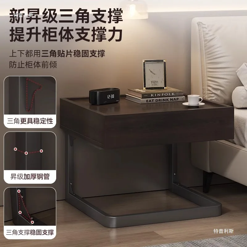 Cross-border suspended bedside table simple and minimalist bedroom bedside table household light  high-end hotel creative