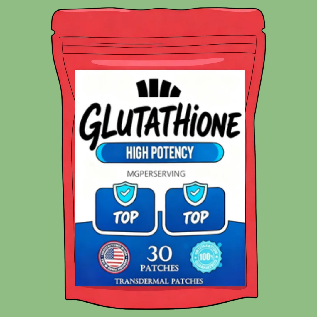 L-glutathione Transdermal Patches Skin Whitening And Lightening With Vitamin C & E 30 Patches