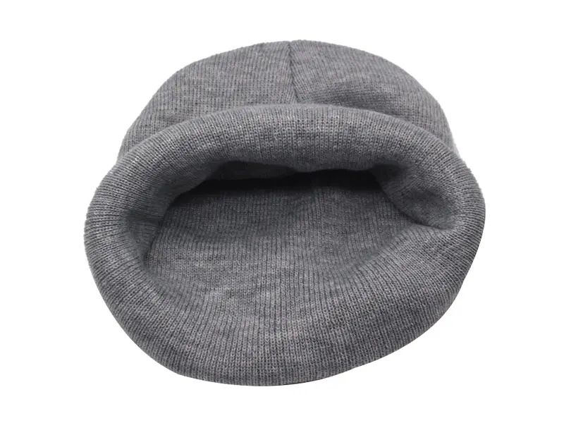 Solide Mützen Hut frauen Gestrickte Hüte Für Männer Kappe Herbst Ski Maske Weibliche Motorhaube Schädel Skullies Stricken Frauen Winter beanie Hut Kappe – Detail 8