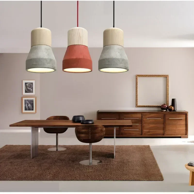 

Bedroom Colorful Pendant Lamp Modern Nordic Bedside Kitchen Decor Chandelier Lustre Loft Bar Restaurant Porch Hanging Light