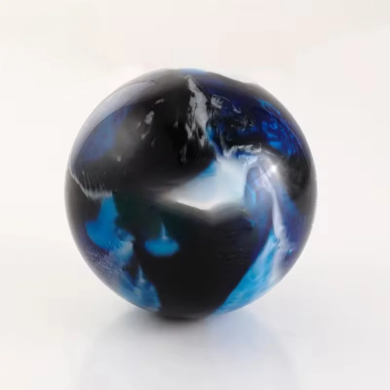 Customizable Blue Bowling Private Ball, 9P-12P USBC