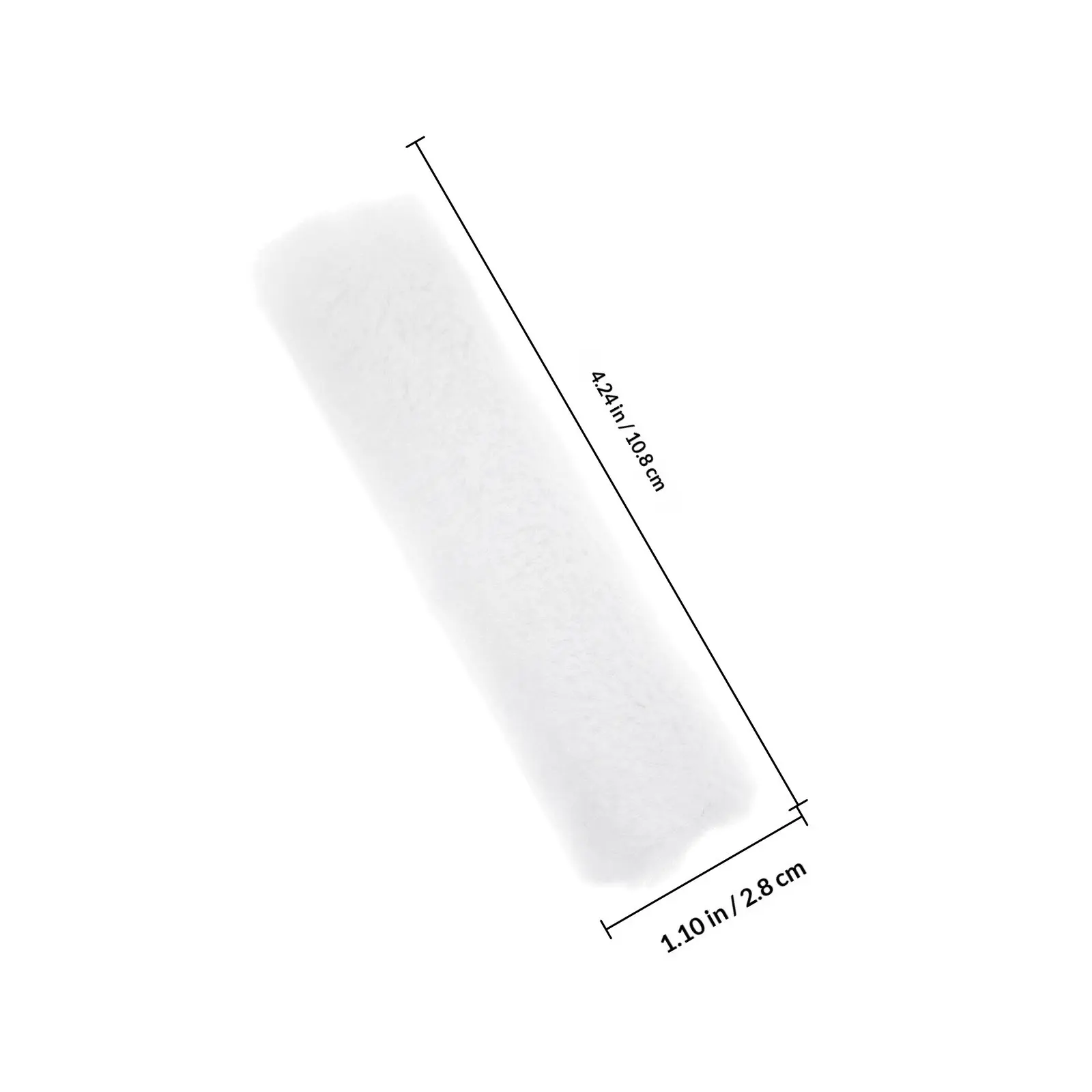 4Pcs Wall Paint Roller Brush Cotton Sleeve Small Roller Covers for Corner Detailed Painting House Painting Supplies