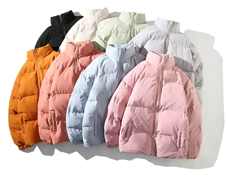 Autumn Winter Jacket Men Thicken Warm Cotton-padded Mens Jackets Slim Fit Stand Collar Youth Winter Jackets and Coats For Me