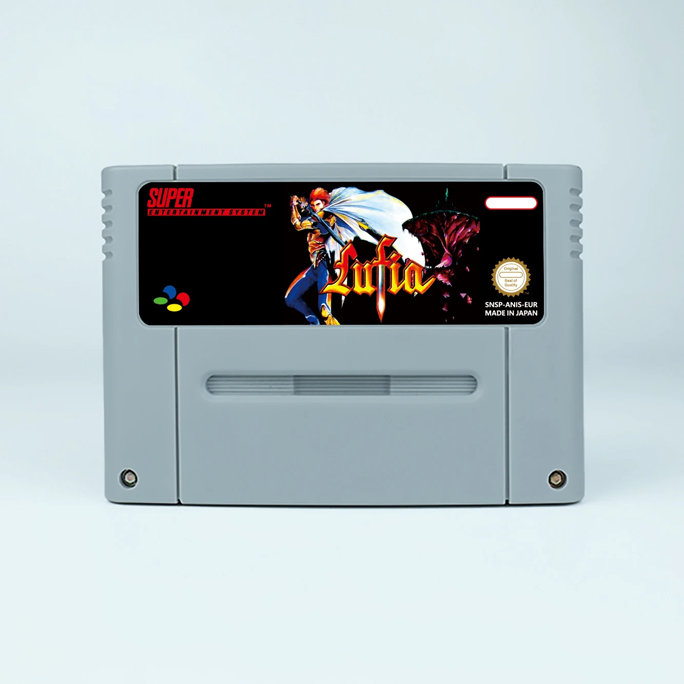 Lufia II-ارتفاع sinistraa ، بطاقة ألعاب RPG ، وحدات تحكم ألعاب 16 بت مع صندوق البيع بالتجزئة ، خرطوشة ألعاب الفيديو ، SNES ، EUR ، PAL ، الولايات المتحدة الأمريكية ، NTSC