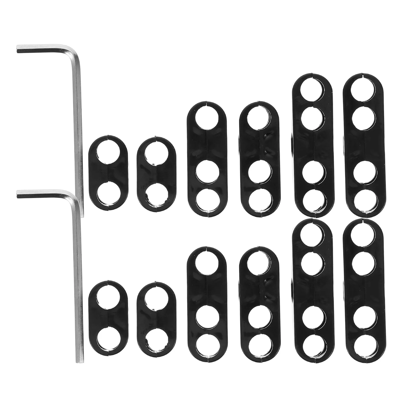 

14 pcs Ignition Separator Spark Plug Accessories Car Engine Wire Divider Holders Plastic Material Universal Compatibility