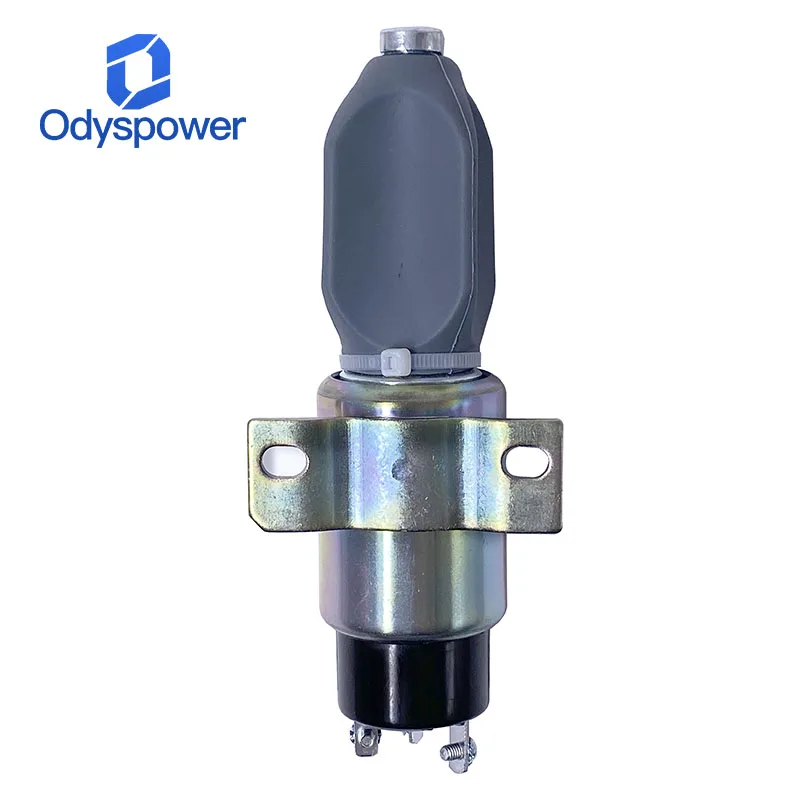12V 24V Diesel Engine Stop Solenoid Valve 1751 Electronic Flameout Fuel Cut Off Shutdown Switch Generator Accessories Parts DC