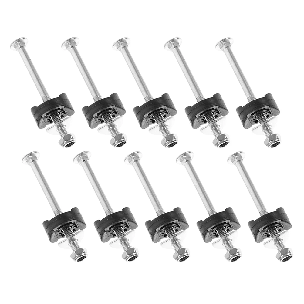 

10pcs Anti-Falling Trampoline Sturdy Long Fixing Screws Replacement Wear-Resistant Durable Screws For All Sizes Trampoline