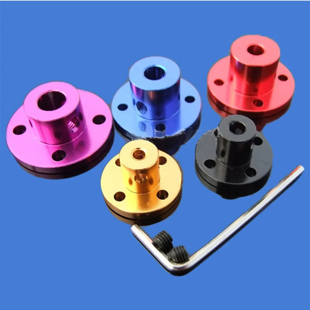 3Mm/4Mm/5Mm/6Mm/8Mm Aluminum Alloy Rigid Flange Coupling Motor Guide Shaft Coupler  Connector