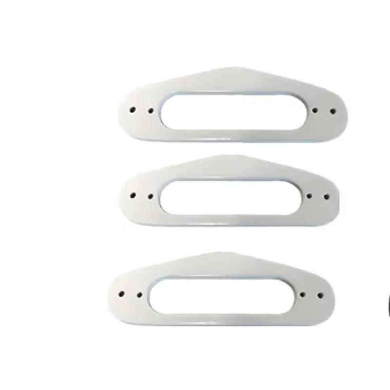 1pcs Solid wood Single Coil Neck Pickup Surround Mounting plate ring Electric Guitar Accessories
