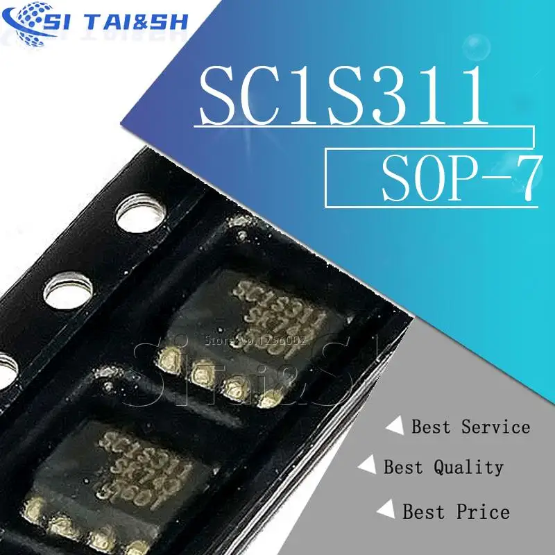 5PCS  SC1S311 SSC1S311 SOP-7 Brand new original LCD power management chip