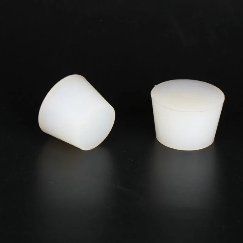 Conical Silicone Stopper Soft Plugs High Temperature Resistant For Test Tube Container Fermentation Barrel Airlock Valve Brew