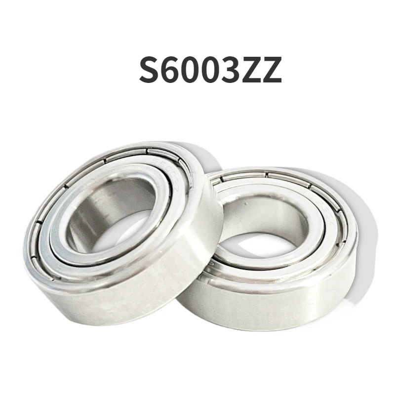 High speed bearing deep groove ball s6001 stainless steel s6003s6004s6005zz High temperature bearing S6010