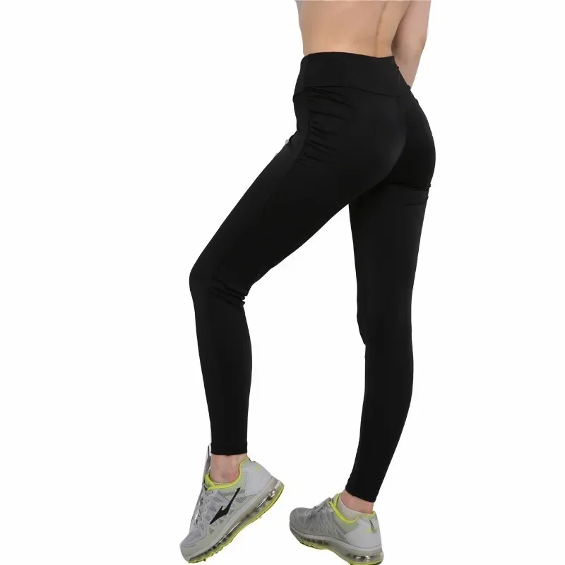 Woman Sexy Open Crotch Fitness Leggings Sports Hot Pants Breathable Jogging Crotchless Club Bike Sportswear Gym Sporty Cloth