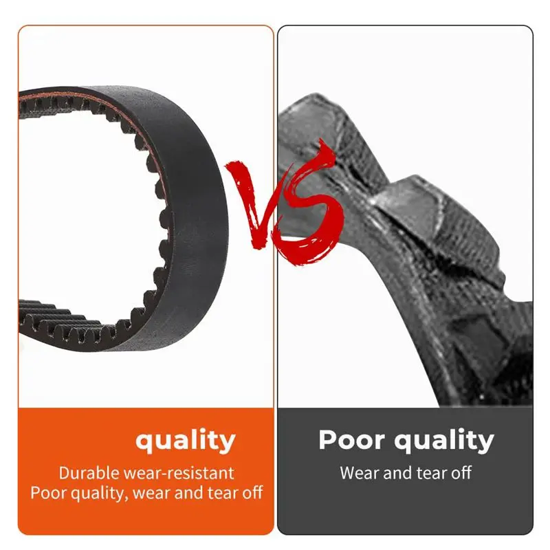Motorcycle Electric Bicycle Drive Belt Black Drive Belt Replacement Motorcycle Accessories-A54R