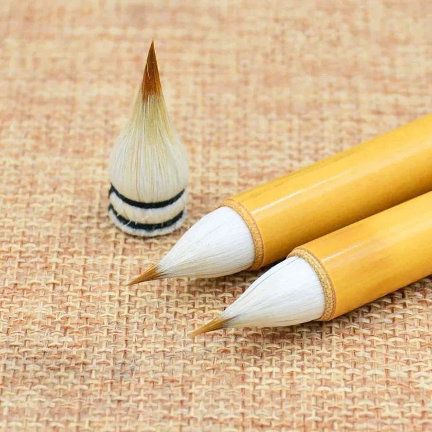 

Кисть ручной работы в стиле династии Тан | Смешанные волосы Wolf & Goat | Для небольшого обычного и бега-курсивного письма | Канцелярские принадлежности Ученый