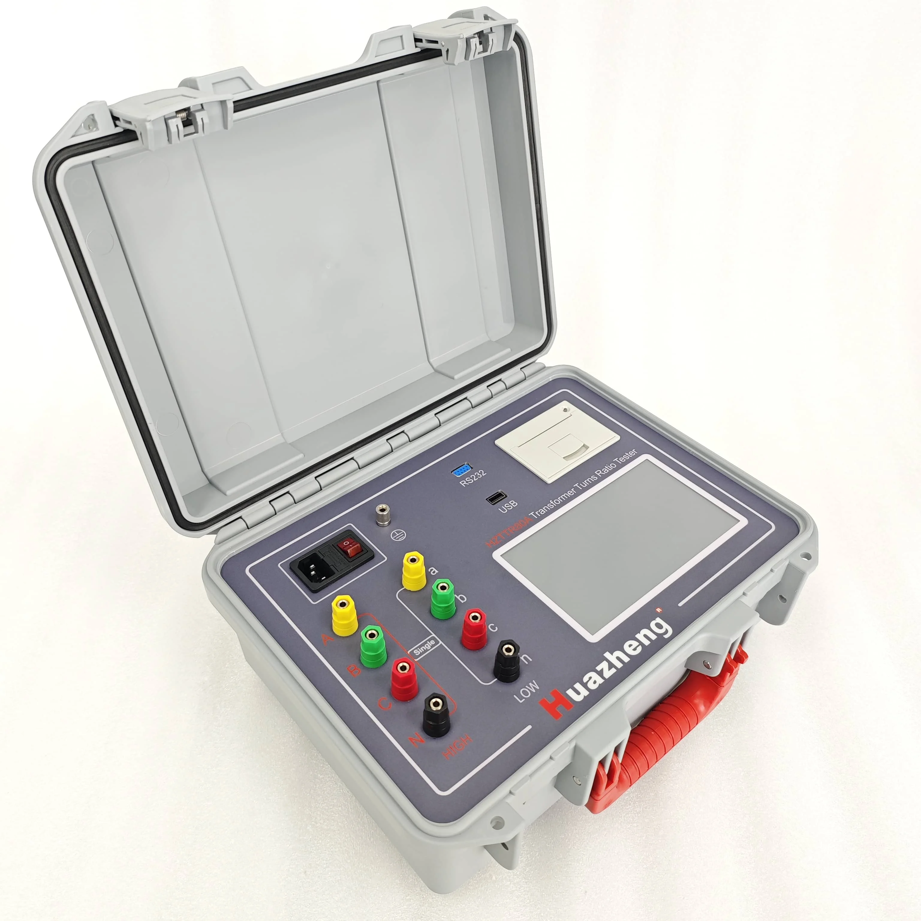 Huazheng Electric Impedance Ttr Meter Transformer Turns Ratio Vector Group Tester