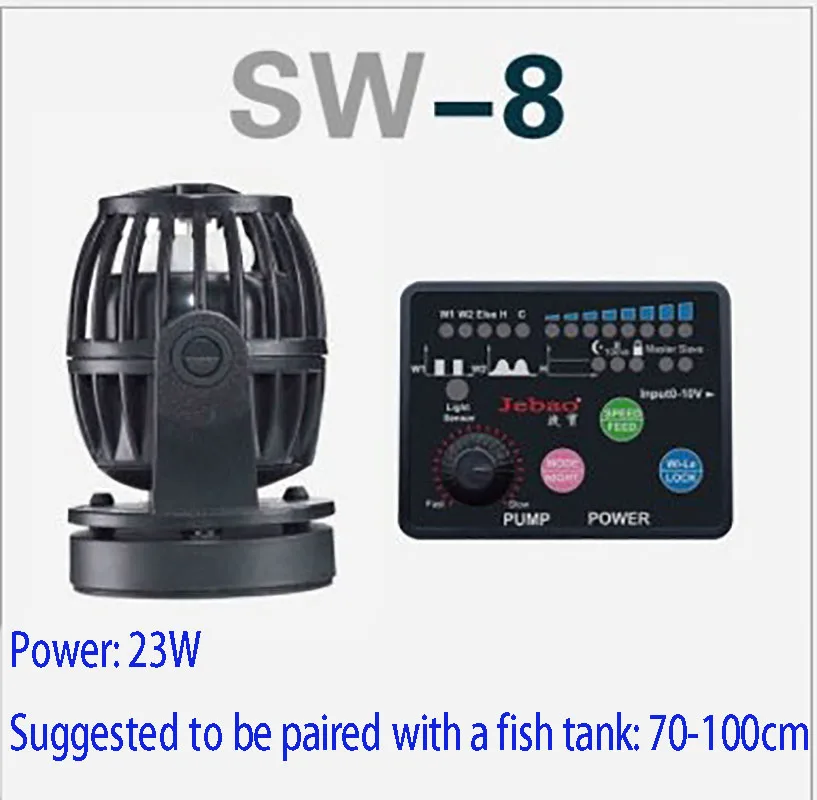 Jebao Wave Making Pump Flow Making Pump SW2 SW4 SW8 SW15 rw4rw8 rw15 rw20 Wave Making Pump