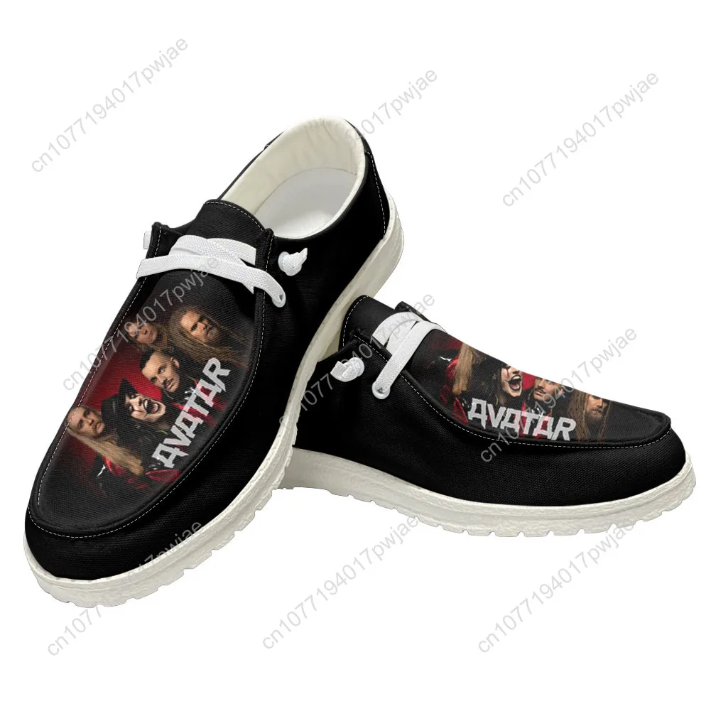 Avatar Rock Band Casual Shoes Mens Womans Flat Shoe Breathable Outdoor Lightweight Footwear Couple Custom Made Shoes