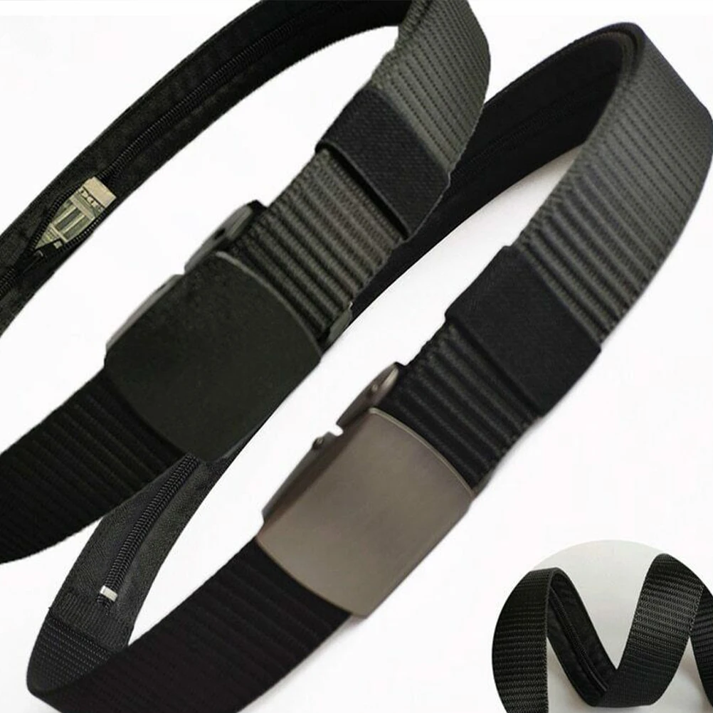 

Adjustable Waist Belt Bag Lightweight Fanny Pack Portable Zipper Outdoor Storage Travel Packing Bag Essential Pouch