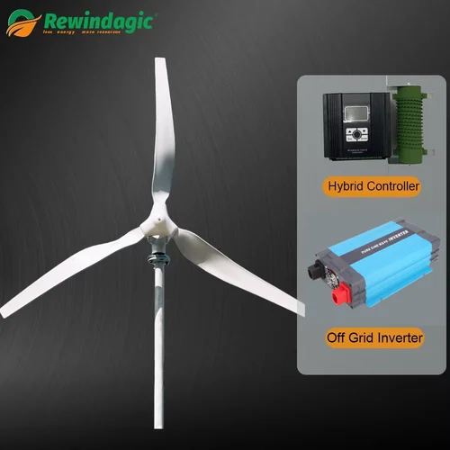 30000W 풍력 터빈 발전기 완전한 세트 24V 48V 10KW 자기 모터 무료 에너지 풍차 MPPT 인버터 Generador Electrico