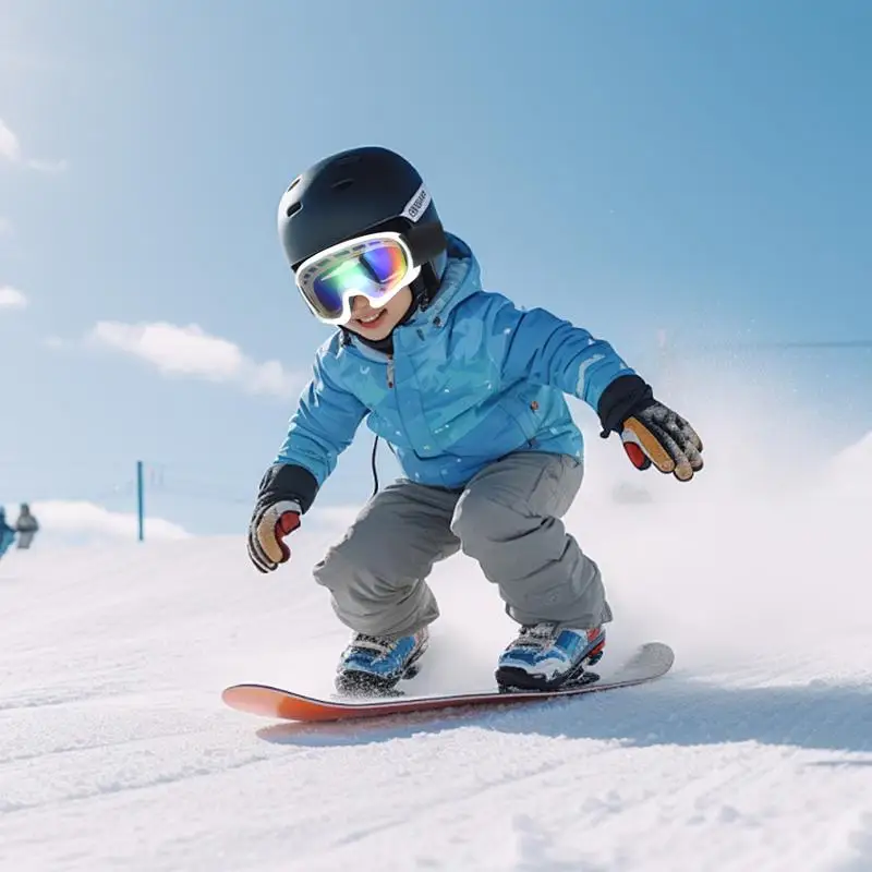 Sneeuw-snowboardbril voor kinderen Anti-condens skibril Snowboardbril Anti-condens Comfortabel en warm Zachte sneeuwbril voor verjaardag