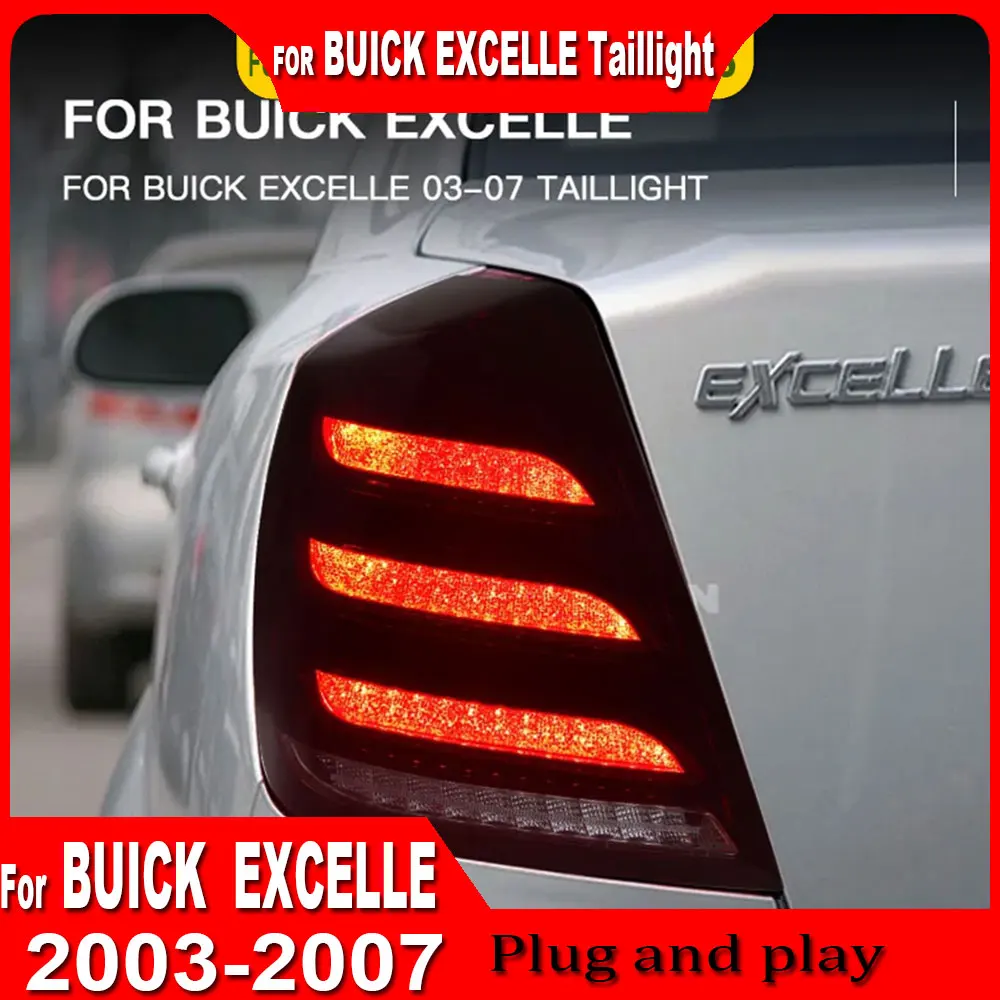 

For Buick Excelle 2003 2004 2005 2006 2007 taillight LED DRL Sequential Moving Turning Signal Fog Brake Reversing Tail Light