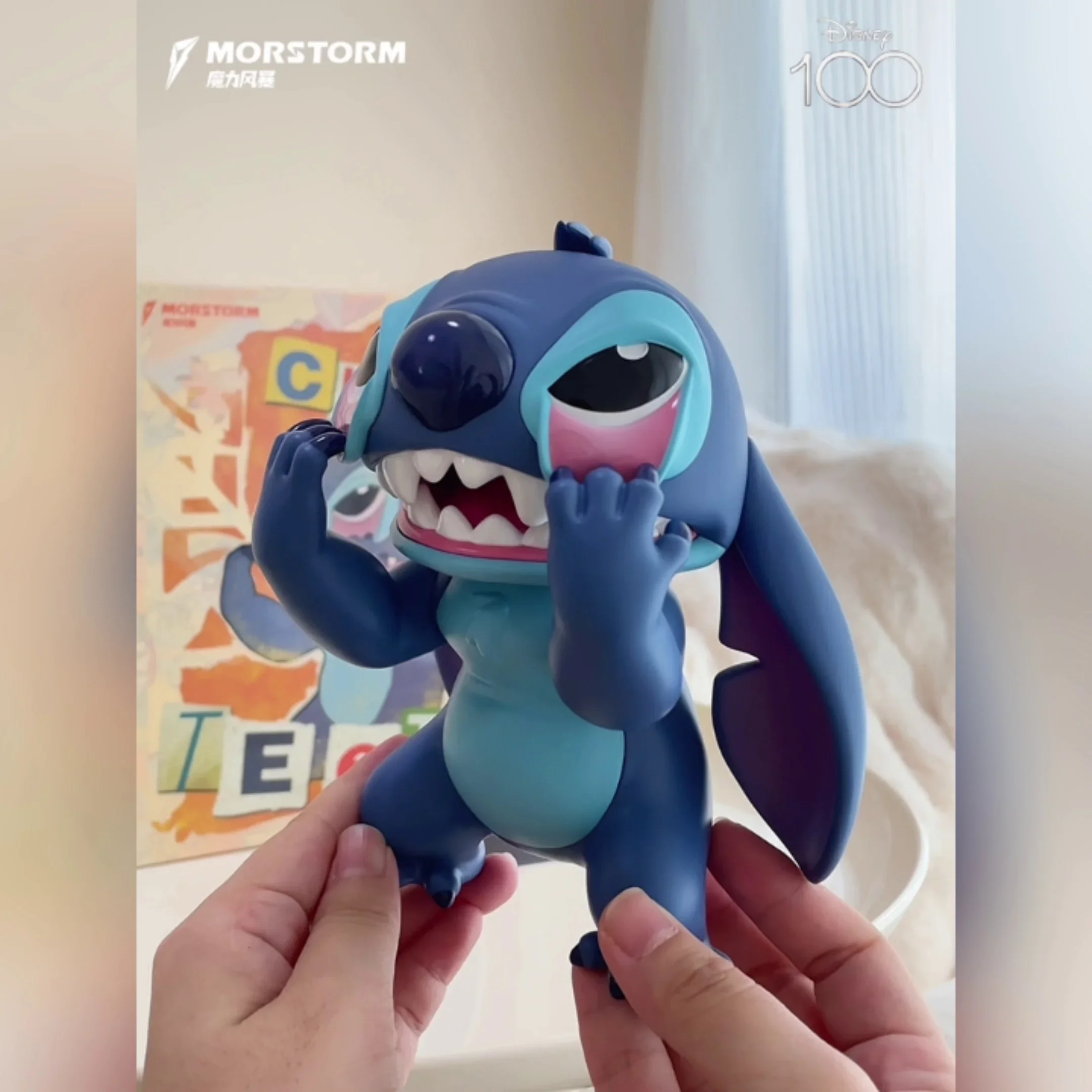 

15cm Disney Stitch Figure Cartoon Tidal Suit Disney's Lilo & Stitch Decoration Handmade Doll Ornaments Birthday Gift For Girl T