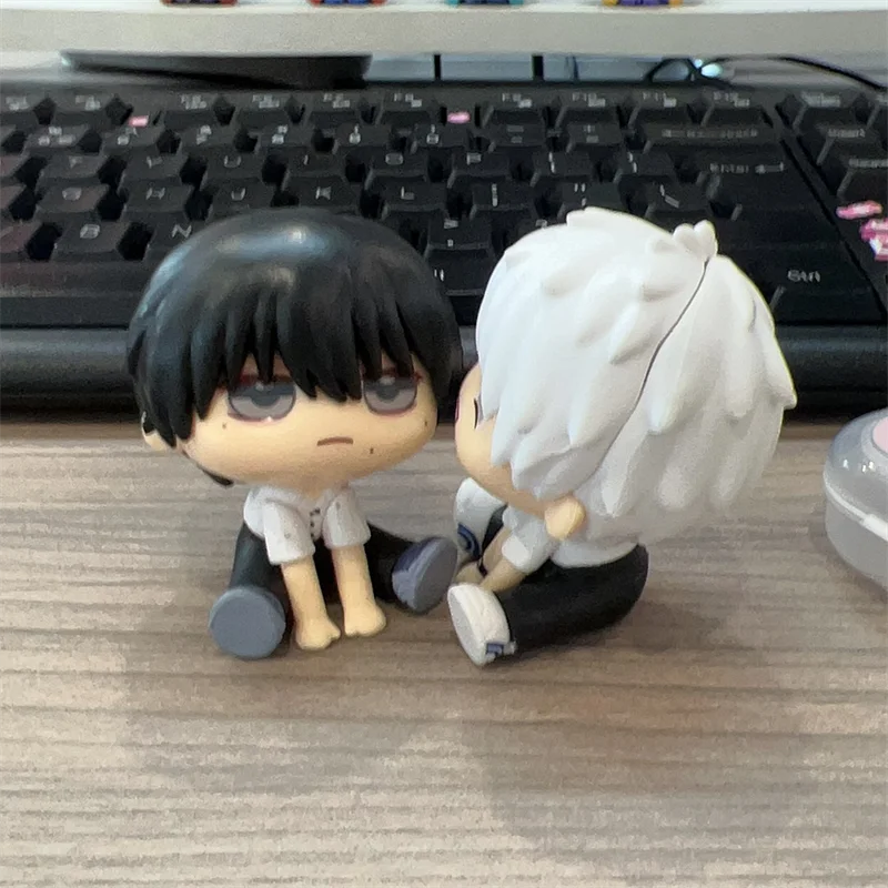 الصيف هيكارو يموت هيكارو إندو تسوجيناكا يوشيكي تأثيري الدعامة دمية نموذج لجسم سطح المكتب زخرفة الجلوس الموقف اكسسوارات