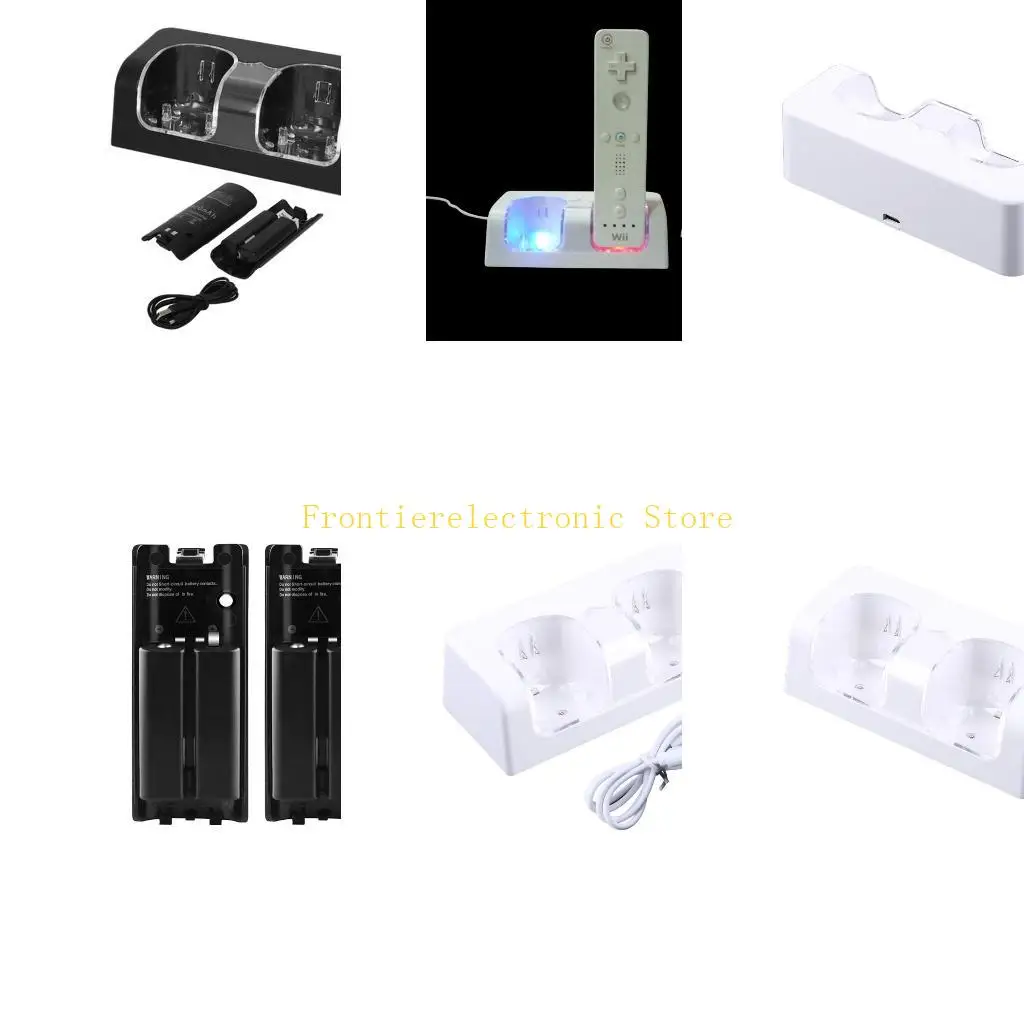 

G8DB Двойное зарядное устройство 2 в 1 Аксессуар-держатель зарядной док-станции Подходит для