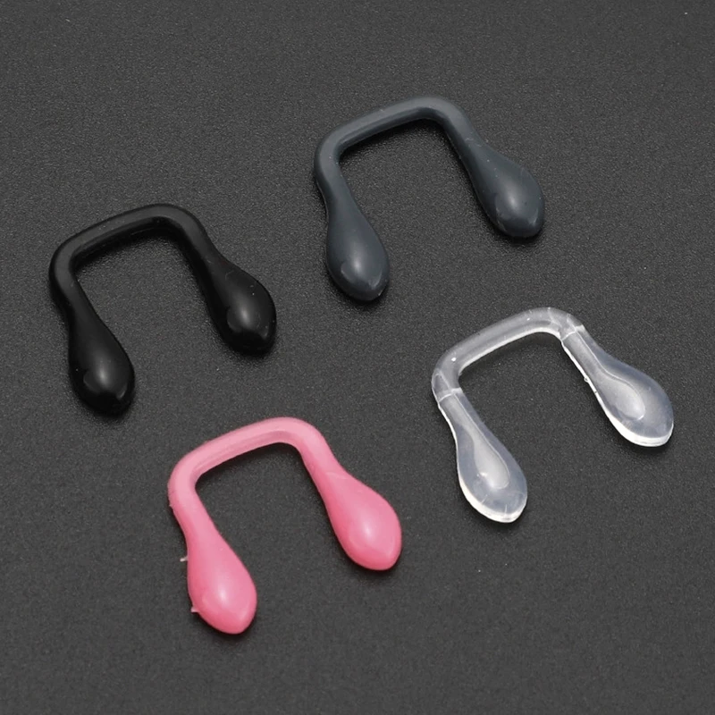 5Pcs Silicone U Shaped Nose Pads Eyeglasses Nose Clip Nose Bridge Anti Slip Holder Eyewear Accessories