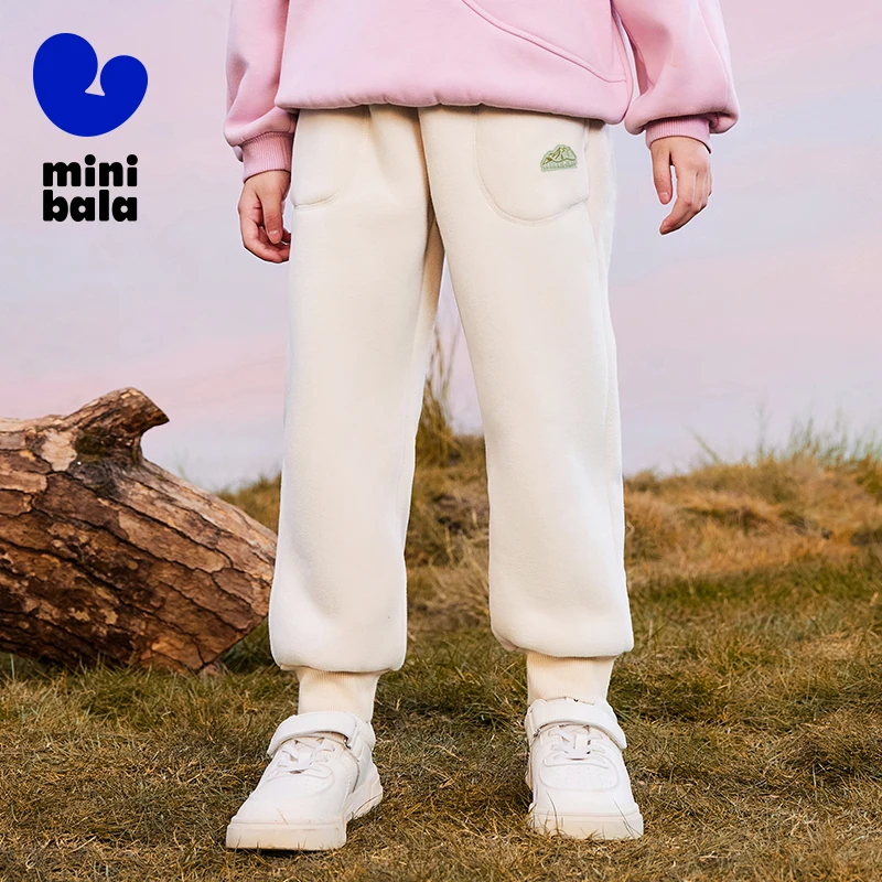 

Миниатюрные штаны для мальчиков и девочек, зимние утолщенные детские теплые флисовые длинные штаны на флисовой подкладке