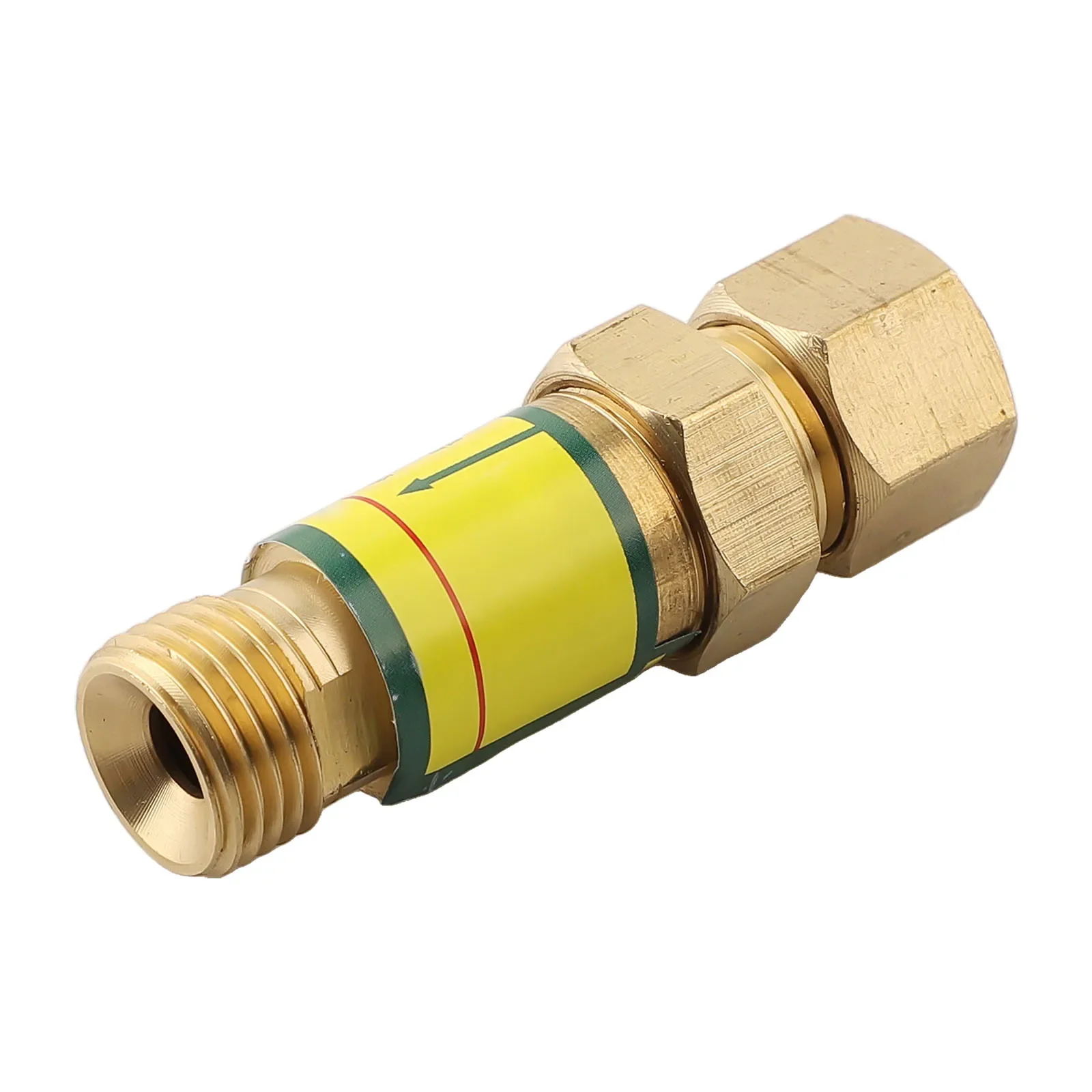 Automatic Reset Flashback Arrestor for Gas Welding OxygenAcetyleneMethane Package Content 1 Flashback Arrestor