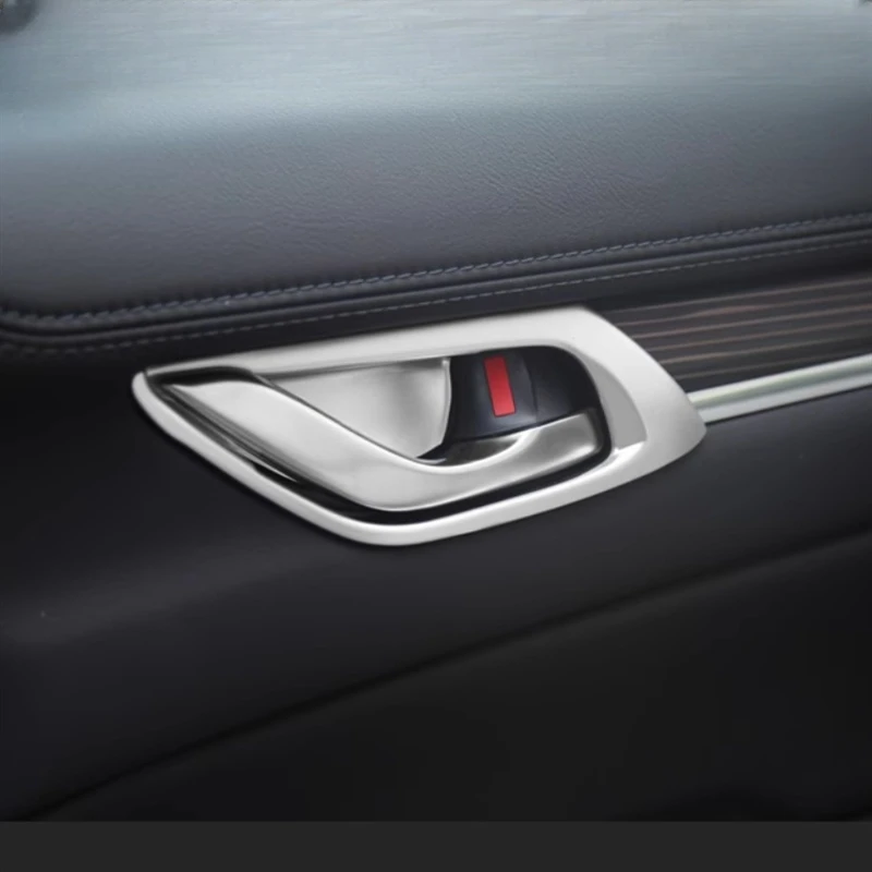 

Для Mazda CX5 CX-5 KF CX8 CX-8 2017-2022 2023, аксессуары для интерьера, внутренняя ручка, оконная рама, розетка переменного тока, накладка на рамку