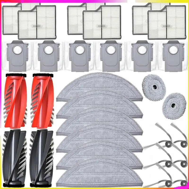 M04K لـ Roborock Saros 10 مجموعة قطع غيار ملحقات للمكنسة الكهربائية الروبوتية
