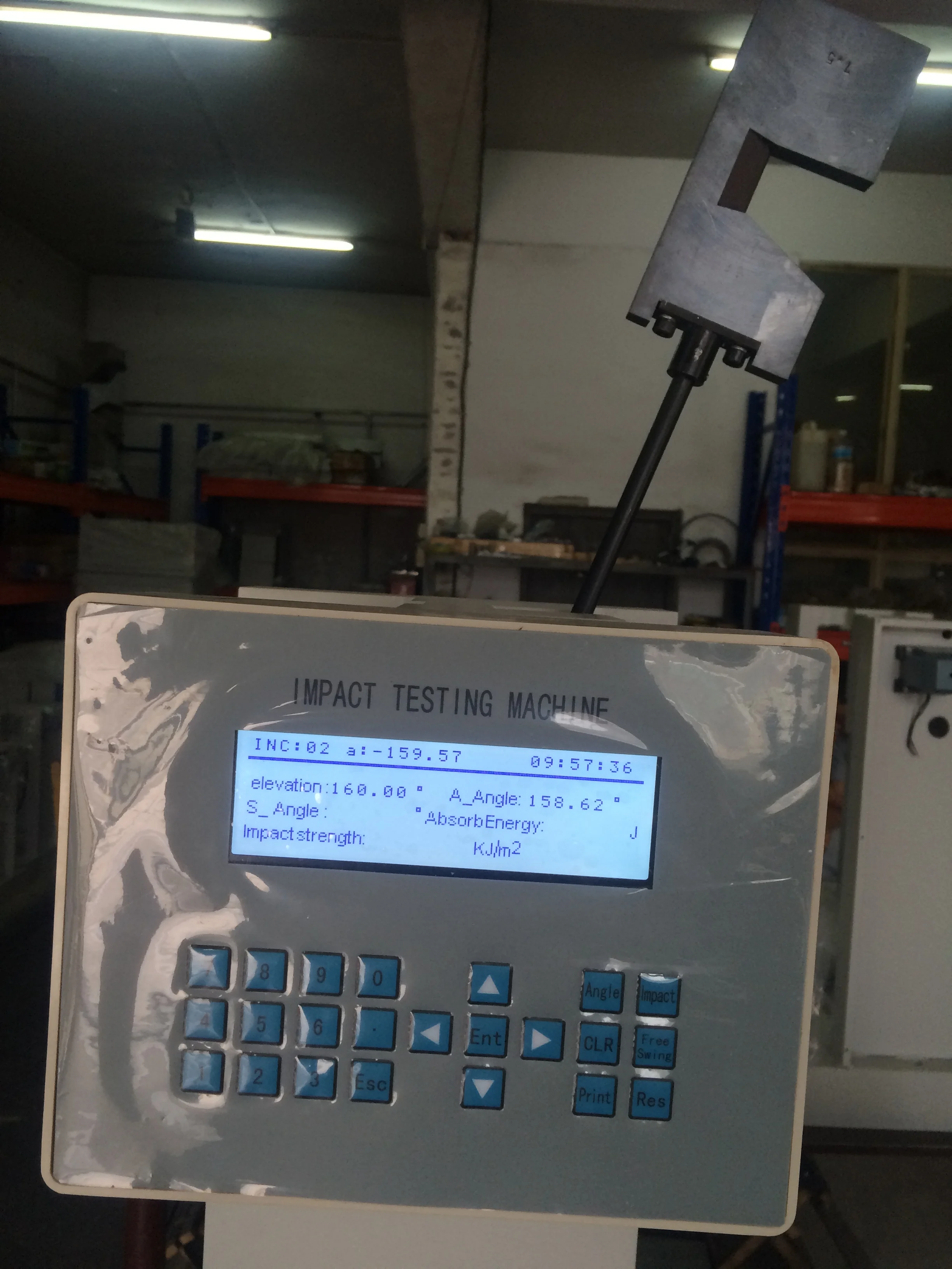 Custom 1J~50J Cantilever Beam Pendulum Impact Tester Charpy Izod Impact Testing Machine