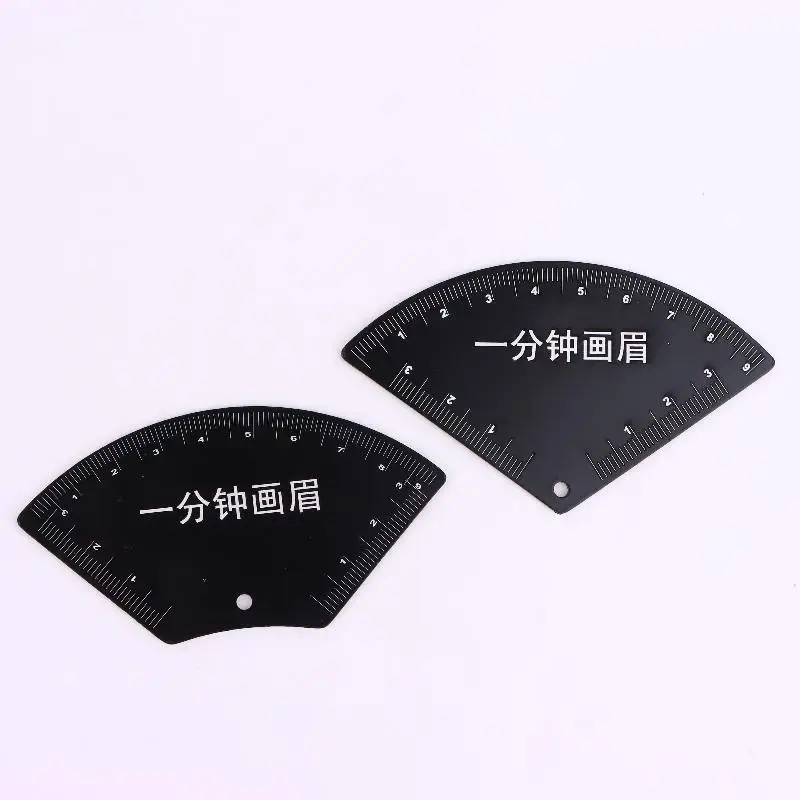 Makeup Drawing Guide Ruler Tattoo Supplies Reuse Fast Drawing Eyebrow Design Ruler Microblading Mapping Tool Shaping Permanent