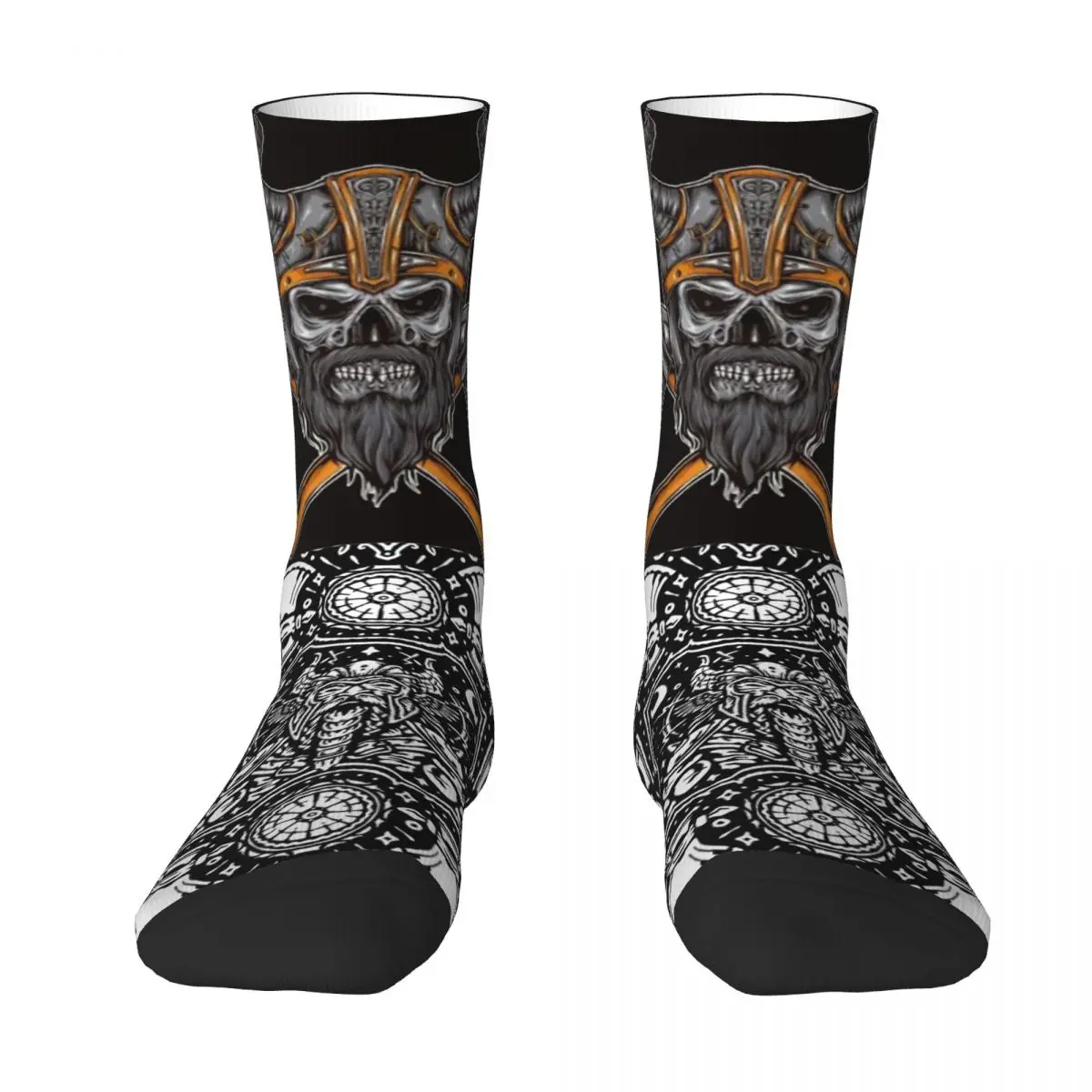 

Viking Warrior Men Women Socks Motion Beautiful Spring, Summer, Autumn, and Winter Dressing Gifts