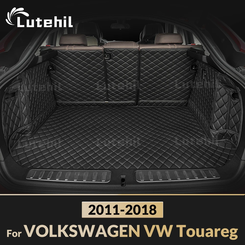 For VOLKSWAGEN VW Touareg 2011-2018 17 16 15 14 13 12 Auto Full Coverage Trunk Mat Cargo Liner Interior Accessories