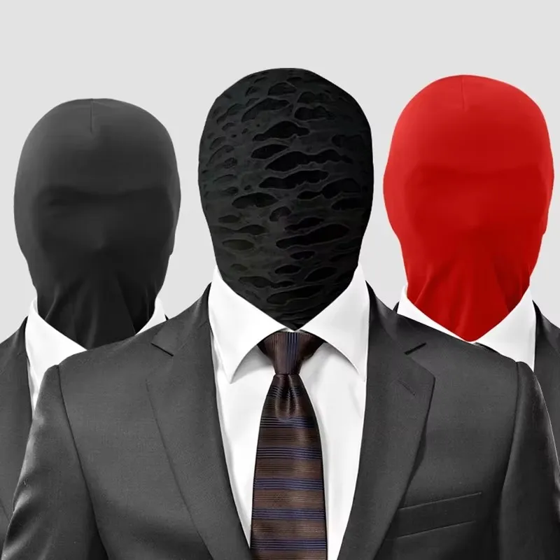 

Distressed Balaclava Full Face Mask Halloween Headwear Fancy Face Mask for Women/ Men