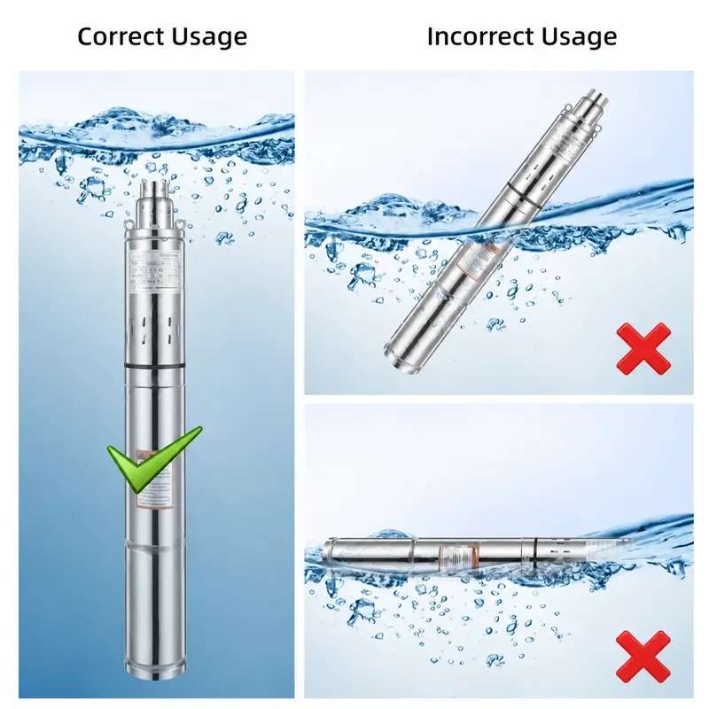Electric High Head Screw Submersible Well Pump 220V Deep Water Borehole Stainless Steel Solar Compatible Irrigation System view 4